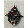 Image 1 : WWI AUSTRIAN HUNGARIAN EMPIRE ENAMELED PILOTS BADGE FJ TYPE I