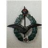 Image 1 : WWI AUSTRIAN HUNGARIAN EMPIRE ENAMELED PILOTS BADGE FJ TYPE II