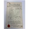Image 1 : ANTIQUE AUSTRIAN EMPIRE OFFICIAL DOCUMENT SIGNED WITH WAX SEAL 1825 DATED