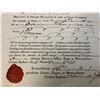 Image 3 : ANTIQUE AUSTRIAN EMPIRE OFFICIAL DOCUMENT SIGNED WITH WAX SEAL 1825 DATED