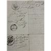 Image 6 : ANTIQUE AUSTRIAN EMPIRE OFFICIAL DOCUMENT SIGNED WITH WAX SEAL 1825 DATED