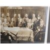 Image 4 : LARGE WWI IMPERIAL GERMAN PERIOD FRAMED PICTURE OF KAISER AND HIGH COMMAND OFFICERS