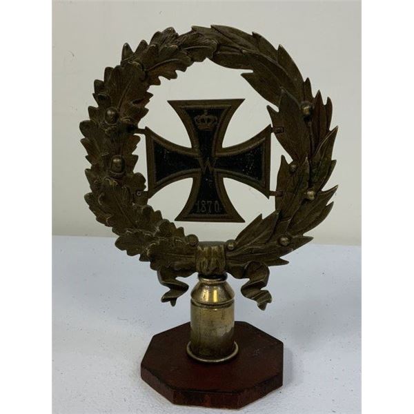 IMPERIAL GERMANY 1870-1871 FRANCO PRUSSIAN WAR FLAG POLE TOP DECORATION