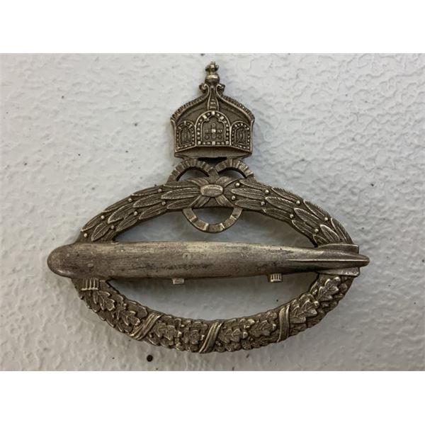 IMPERIAL GERMANY NAVAL AIRSHIP BADGE