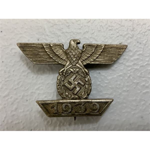 GERMANY THIRD REICH 1939 SPANGE CLASP TO THE IRON CROSS 1st CLASS