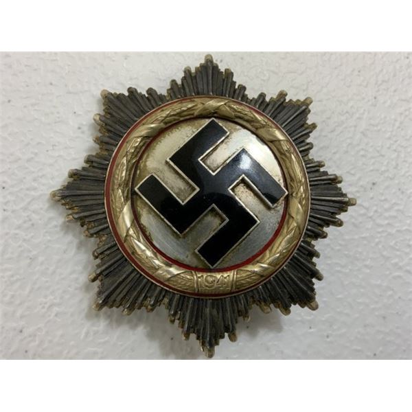 WWII NAZI GERMANY 1941 GERMAN CROSS IN GOLD ZIMMERMANN