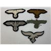 Image 1 : NAZI GERMANY THIRD REICH LOT OF INSIGNIA EAGLES SS , ARMY , LUFTWAFFE