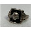 Image 2 : WWII GERMAN SS SCULL RING DEAT'S HEAD WITH SS MOTTO