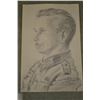 Image 1 : WWII GERMAN PENCIL DRAWING OF A SOLDIER DATED 1942