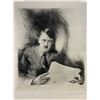 Image 1 : ADOLF HITLER PORTRAIT PERIOD PRINT FRAMED ARTIST SIGNED
