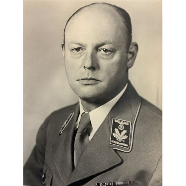 NAZI GERMAN LARGE STUDIO PHOTO NAZI PARTY OFFICIAL E. HILGENFELDT