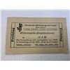Image 1 : WWII THIRD REICH RARE OCCUPIED USSR MINSK THEATER TICKET FOR MILITARY PERSONAL
