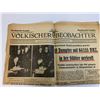 Image 2 : GERMANY THIRD REICH WWII GERMAN NEWSPAPER "Volkisher Beobachter" JANUARY 2 , 1941