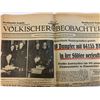Image 3 : GERMANY THIRD REICH WWII GERMAN NEWSPAPER "Volkisher Beobachter" JANUARY 2 , 1941