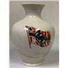 Image 2 : WWII GERMAN U-BOAT U-159 COMMANDER Helmut Friedrich Witte PERSONALIZED PORCELAIN VASE