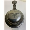 Image 2 : WWII GERMANY RARE LUFTWAFFE LUFTGAU MOSKAU 1944-45 GLASS PEWTER LID BEER STEIN
