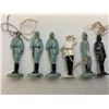 Image 3 : GERMANY THIRD REICH PLASTIC POLICE OFFICERS TOY SOLDIERS CHRISTMAS HANGING DECORATIONS