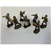 Image 2 : GERMAN NAZI PERIOD LINEOL / ELASTOLIN TOY SOLDIERS ARMY LOT OF 7