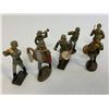 Image 3 : GERMAN NAZI PERIOD LINEOL / ELASTOLIN TOY SOLDIERS ARMY LOT OF 7