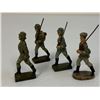 Image 2 : GERMAN NAZI PERIOD LINEOL / ELASTOLIN TOY SOLDIERS ARMY LOT OF 4