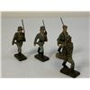 Image 3 : GERMAN NAZI PERIOD LINEOL / ELASTOLIN TOY SOLDIERS ARMY LOT OF 4