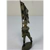 Image 2 : GERMAN NAZI PERIOD LINEOL TOY SOLDIERS ARMY FLAG BEARER