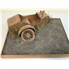 Image 2 : WWII DIORAMA "WAR IS OVER" GERMAN ARMY MOTORCYCLE SIDECAR REMAINS DISPLAY DETAILED
