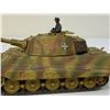 Image 9 : WWII GERMAN TANK KING TIGER IN LATE WAR CAMMO PAINT METAL MODEL CUSTOM DETAILED