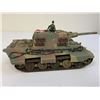 Image 3 : WWII GERMAN JAGTIGER TANK DESTROYER IN LATE WAR CAMMO PAINT METAL 1:32 MODEL DETAILED