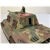 Image 5 : WWII GERMAN JAGTIGER TANK DESTROYER IN LATE WAR CAMMO PAINT METAL 1:32 MODEL DETAILED