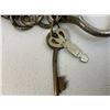 Image 4 : ANTIQUE PAIR OF HANDCUFFS WITH KEYS