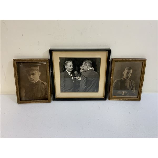 WILLIAM SCRANTON RELATED LOT OF 3 VINTAGE FRAMED PICTURES