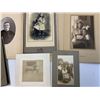 Image 2 : ANTIQUE PHOTOGRAPHY LARGE LOT OF STUDIO PHOTO CARDS PORTRAITS