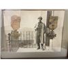 Image 2 : FRENCH WWI VETERAN SOLDIER FRAMED PICTURE AND MEDAL AWARDS