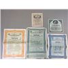 Image 1 : IMPERIAL RUSSIA SET OF 5 VARIOUS IMPERIAL RUSSIAN RAILROAD BONDS