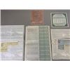 Image 2 : IMPERIAL RUSSIA SET OF 5 VARIOUS IMPERIAL RUSSIAN RAILROAD BONDS