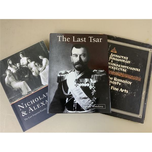 LOT OF 3 IMPERIAL RUSSIA RELATED ILLUSTRATED ALBUM BOOKS