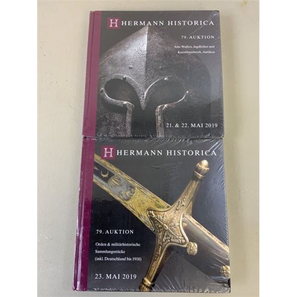 LOT OF 2 HERMAN HISTORICA AUCTIONS CATALOGS FULL OF ILLUSTRATIONS
