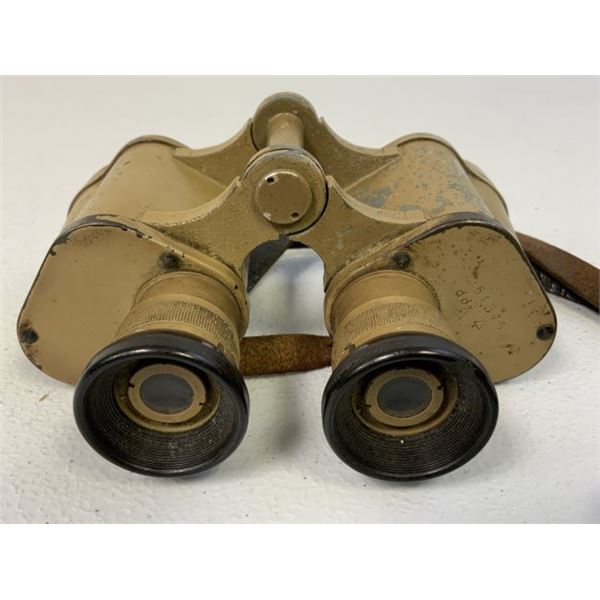 WWII GERMAN AFRIKA KORPS TROPICAL 6X30 ddx BINOCULARS DIENSTGLAS
