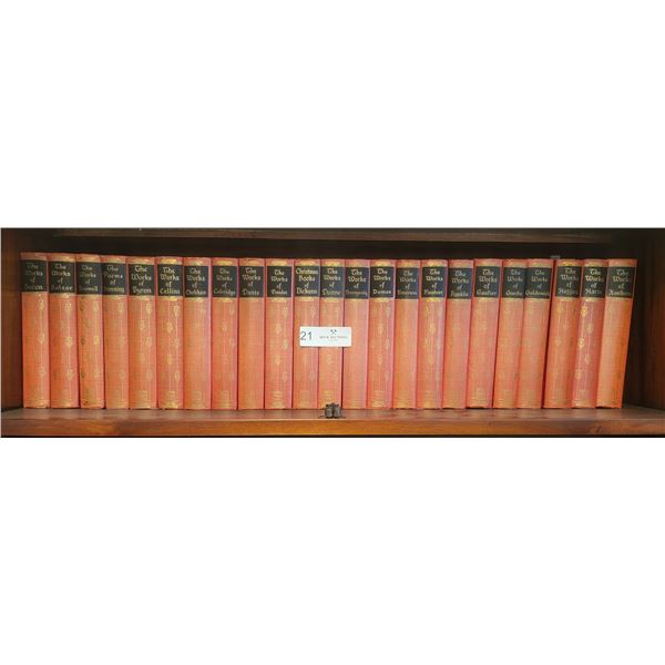 An Enormous Collection Of Written Works Featuring Prominent Authors From Western Canon