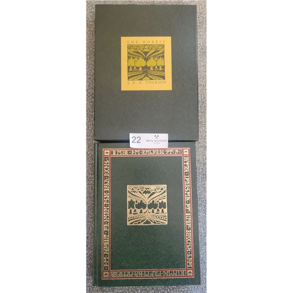 A Leather-Bound Edition Of The Hobbit By J.R.R. Tolkien