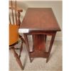 Image 3 : A Charming Wooden Chair And A Wooden Side Table