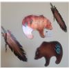 Image 2 : A Wonderful Collection Of Sunstroke Metal Art; Featuring A Native American Decor