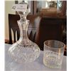 Image 3 : A Beautiful Crystal Whiskey Decanter, Accompanied By 12 Stunning Crystal Whiskey Glasses and MORE!