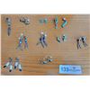 Image 1 : A Wonderful Assortment Of Aboriginal-Themed Costume Earrings