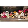 Image 3 : A Hilarious Assortment Of Stuffed Animals; Including 8 T.Y. Babies, Garfield, and Xmas Stuffies