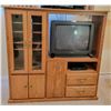 Image 1 : A Wonderful Entertainment Unit, Packed With Storage, Accompanied By A 28" Hitachi T.V. (With Remote)