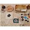 Image 3 : A Assortment Of Onyx-Themed Items(Jewelry Box, Salt/Pepper Shakers etc); Comes With Crystals As Well