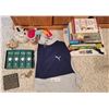 Image 1 : A Golfer's Delight (Golf Balls, Coasters, Ornaments, Books, Cork, And A Puma Shirt)