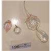 Image 3 : An Assortment Of Hanging Crystal Ornaments
